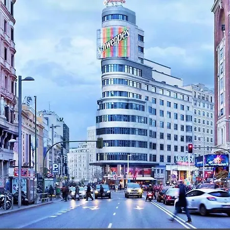 Apartamento Centro De Madryt Zewnętrze zdjęcie
